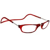 Clic Magnetic Reading Glasses Red