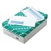 Quality Park 21418 Quality Park Redi-Seal Left-Window Security Tint Envelopes, #10, White, 500/Box