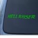 HELL RAISER - Car, Truck, Notebook, Vinyl Decal Sticker #1272 | Vinyl Color: Green