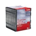 25-pack Slim Jewel Case- Black