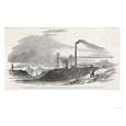 Arley Pit Near Wigan Lancashire the Scene of an Explosion That Left 57 Dead on 23rd March 1853 Subject Giclee Poster Print, 24x18