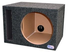 R/T Single 12 Slot Vented Speaker Enclosure - MTX