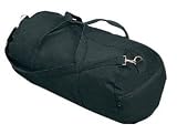 Canvas 24'' Shoulder Duffle Bag, Available in Black or Olive Drab