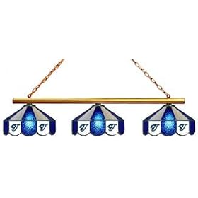 Toronto Bluejays 3pc SWAG STAINED GLASS POOL BILLIARD TABLE LAMP LIGHT