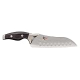 Shun Kaji Fusion Santoku Knife, 7-Inch