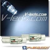 2 HID WHITE WEDGE BASE LED DASH BOARD LIGHT BULB 74 37