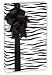 Trendy Boutique Black & White Zebra Striped Gift Wrap Wrapping Paper 17 Foot Roll