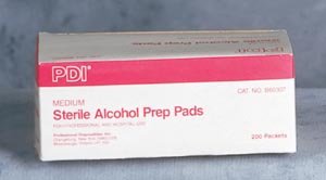 PDI Alcohol Prep Pads Sterile, Medium, 1 3/16