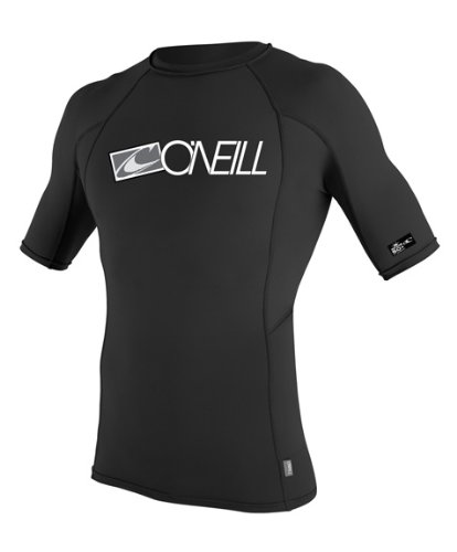 O'Neill Skins Short Sleeve Crew (White )