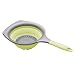 Kitchen Craft Colourworks Collapsible Strainer, Green, 19cm