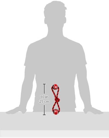 Pet Goods Manufacturing Nebraska Cornhuskers Double Ball with Dog Toy Rope