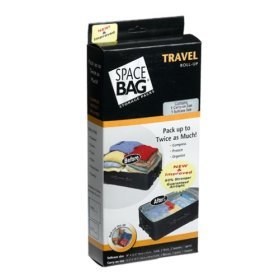 ITW Space Bag BRS-9322ZG Travel Roll Bags: 5 Pack - 3 Carry-On and 2 Suitcase Size Bags