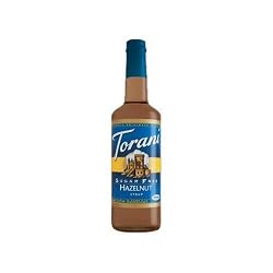 Torani Sugar-Free Syrup, Hazelnut, 25.4-Ounce Bottles (Pack of 3)