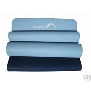 Soil/Odor Resistant Premium 1/4 yoga Pilates Mat ~~OCEAN BREEZE