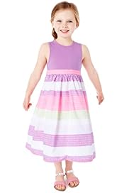 Pure Cotton Rainbow Maxi Dress