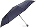 totes Titan Compact Travel Umbrella, Automatic Open/Close, Navy