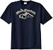 MORE COWBELL Funny Drummer Musician Drums T-shirt - Navy Blue Color