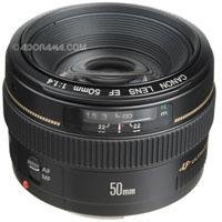 Canon EF 50mm f1.4 USM Standard & Medium Telephoto Lens for Canon SLR Cameras
