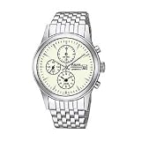 Pulsar Men's PF8177 Chronograph Silver-Tone LumiBrite Dial Watch