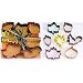 R & M Autumn Leaf 7 Piece Cookie Cutter Set