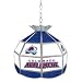 NHL Colorado Avalanche Stained Glass Tiffany Lamp - 16 inch diameter