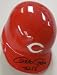 Pete Rose Autographed Cincinnati Reds Mini Batting Helmet with 