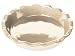 Frankoma Color Works Whipped Cream Fluted Pie Dish 10-in.