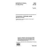 ISO 8739:1997, Grooved pins - Full-length parallel grooved, with pilot