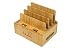 Charging Station & Multi Device Organizer Bamboo Large Capacity Desktop Cord Organizer Dock Compatible with Smartphones iPhone iPad and Tablets-Durable and Eco-Friendly by: Bookaholic