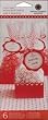 Martha Stewart Mini Cello Bags & Trays 6/Pkg-Valentine; 3 Items/Order