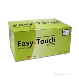 Easy Touch Insulin <b>Syringes</b> 29 Gauge 1cc 1/2 in - 100 ea