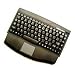 Adesso Mini Black USB Keyboard with Glidepoint Touchpad