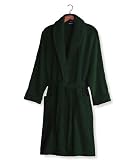 Review CTS Textiles  / Hunter Green XXL Terry Bathrobe. Heavy 22oz. Full Length 51 Inches