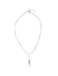Necklace, 14k gold fill, Rice Pearl, Fresh Water Pearls - White
