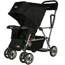 Joovy Caboose Ultralight Stand On Tandem Stroller, Black