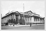 New York Public Library, 1911 - 12x18 Gallery Wrapped Canvas Print