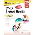 Memorex - Polyester labels - matte white - 20 pcs.