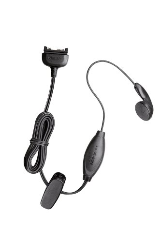 Nokia HS-5 Headset with Remote Button - Nokia 3100 / 3200 / 5100 / 6100 / 6610 / 6220 / 6800 / 7210 / 7250 / 7250i