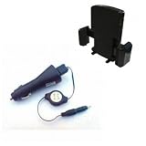 KMS - 2630 NOKIA 3 IN 1 CAR KIT - CAR USB FAST CHARGER, USB TO RETRACTABLE NOKIA & BLACK VENT HOLDER