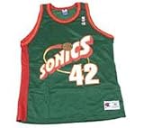 Seattle Supersonics Vin Baker #42 Jersey