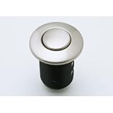 Rohl AS425PN Air Activated Switch Button for Waste Disposal, Polished Nickel