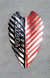 3 sets Vortex from Accudart®, Red/Silver, X-flights - Larger Size