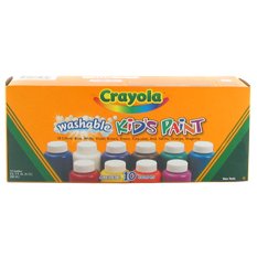Childrens Toyshop  Toys : 10 ct. 2 oz. Bottles - Assorted Color Washable Kid's Paint