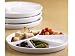 Kitchen & Housewares : BIA Cordon Bleu White Porcelain Fondue Plates Set of 4