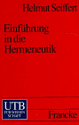 Einführung in die Hermeneutik.