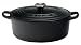 Le Creuset Enameled Cast-Iron 5-Quart Oval French Oven, Black Onyx