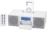 Specra JIMS-110-W Docking Digital Music System with Alarm Clock for iPod (White)