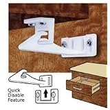 Safe Lok Cabinet and Drawer Locks (6 pack) with... by Mommy's Helper