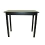 Carolina Cottage Tavern Bar Table, Antique Black