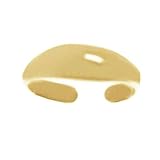 18kt Gold Over Sterling Silver Adjustable Toe Ring